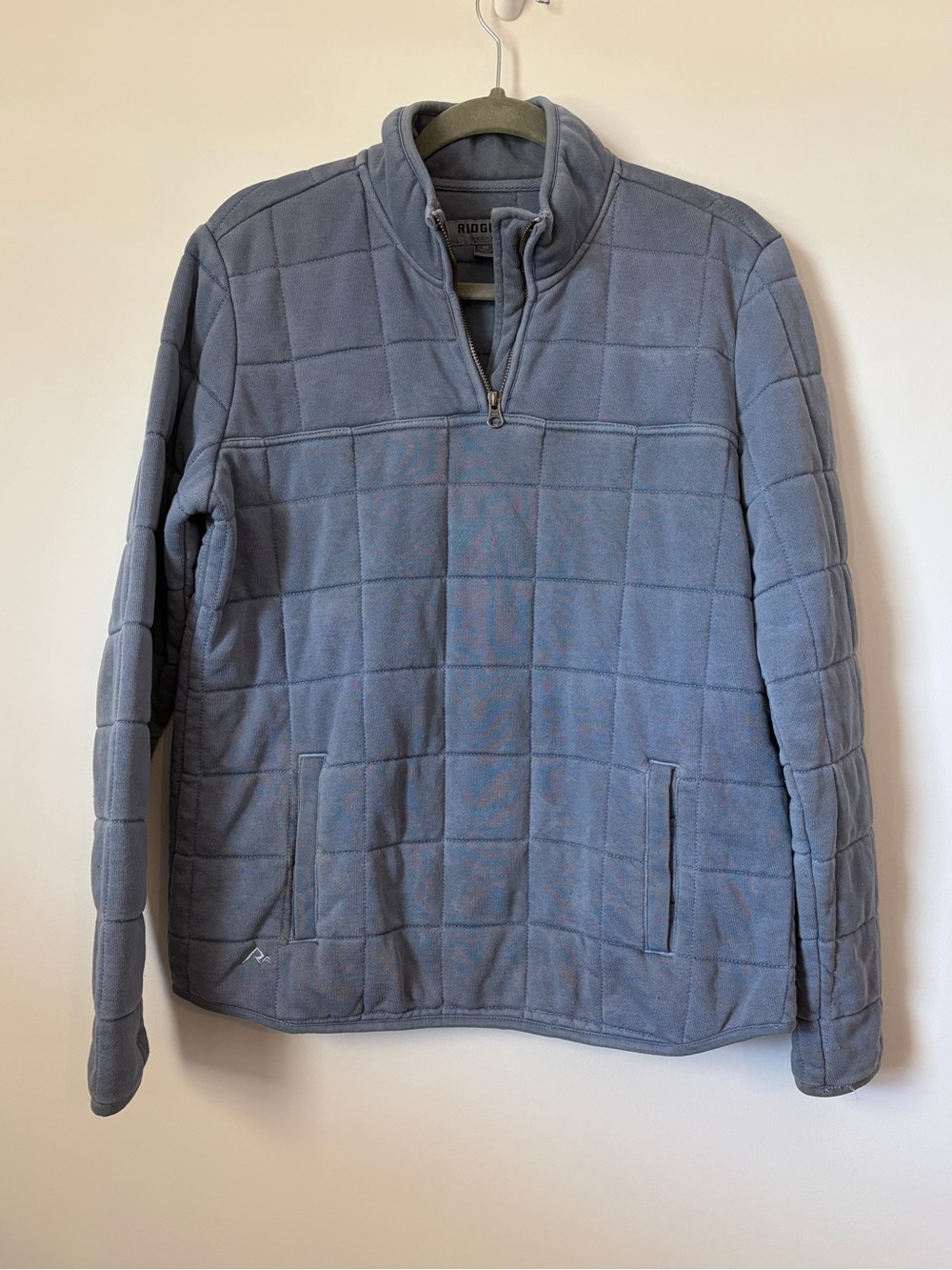 Ridgecut women’s 1/4 zip quilted barn coat size M tough wear warm